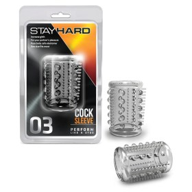 Kraća navlaka i prsten za penis od silikona 330219